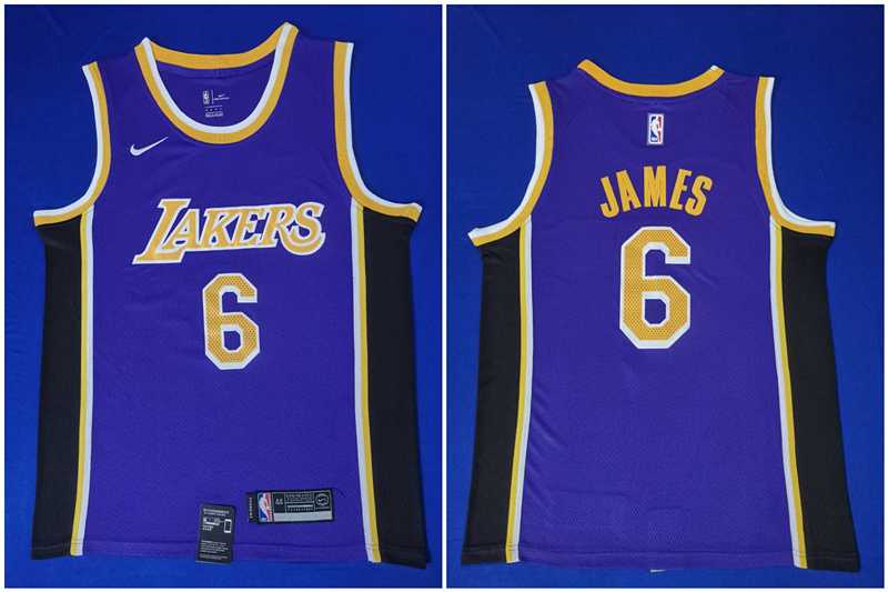 Lakers 6 Lebron James Purple Nike Swingman Jersey,We sell and wholesale Lakers 6 Lebron James Purple Nike Swingman Jersey on line form chian!